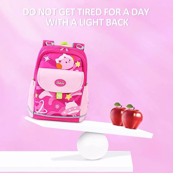 SALE!!! NIB -Kids BACPACK orthopedic European Delune Pink Swan - Picture 5 of 10